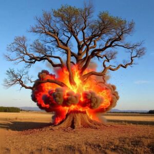 What Are “Exploding Trees”? The Truth About Frost Cracks